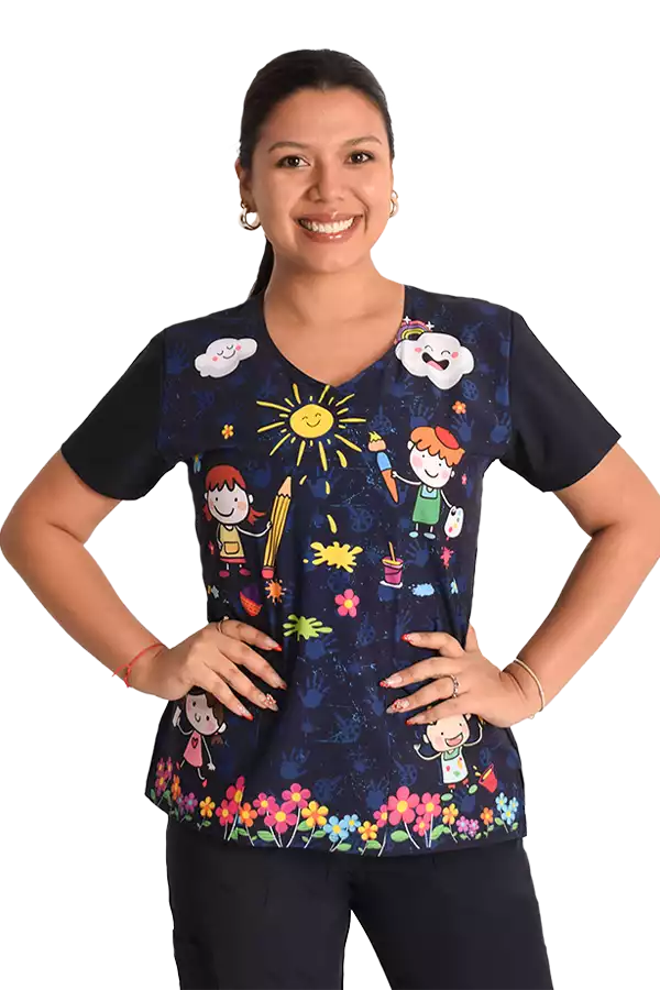 Blusa Antifluido Acuarela